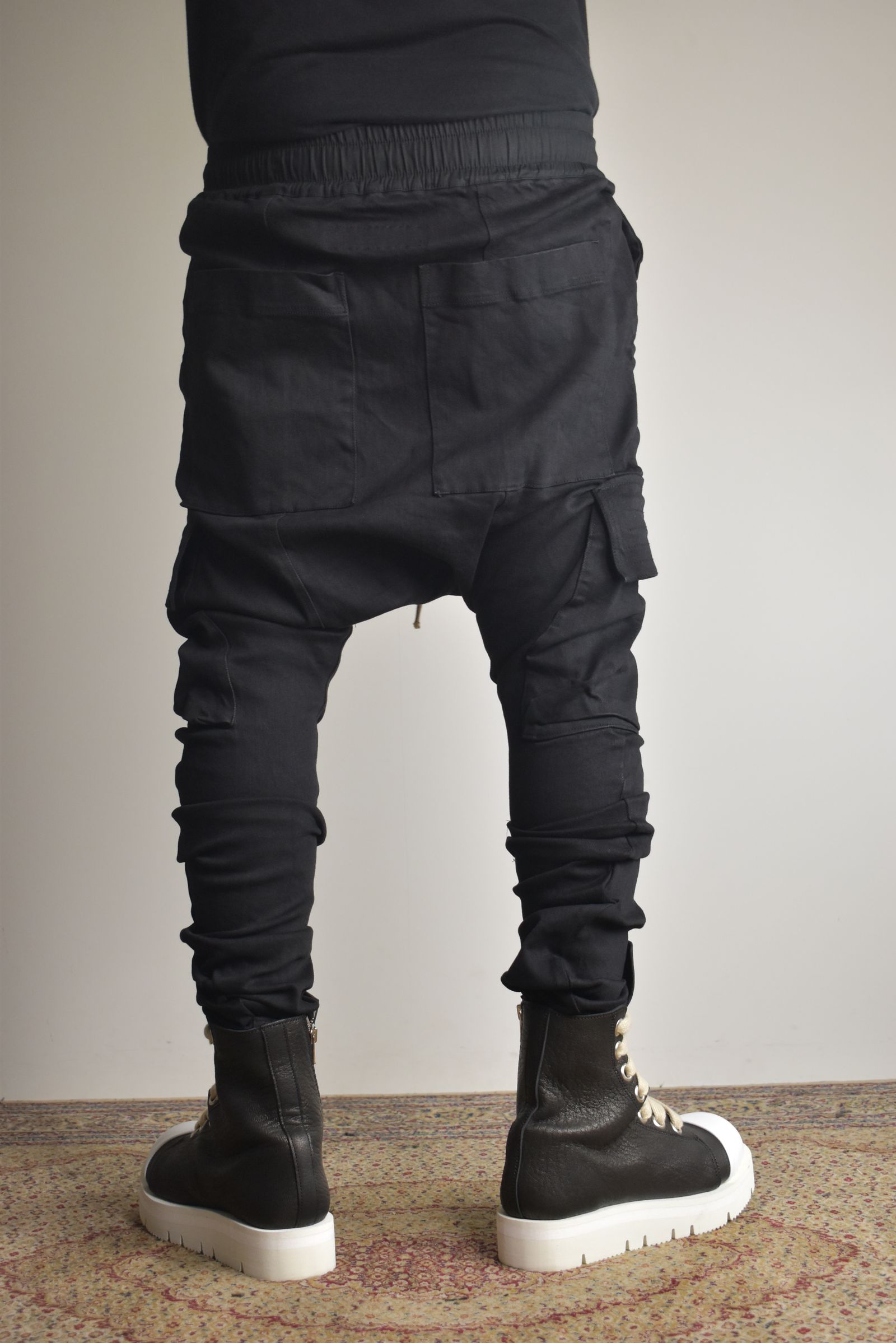 Cargo Sarouel Skinny"Black" / カーゴサルエルスキニー"ブラック"