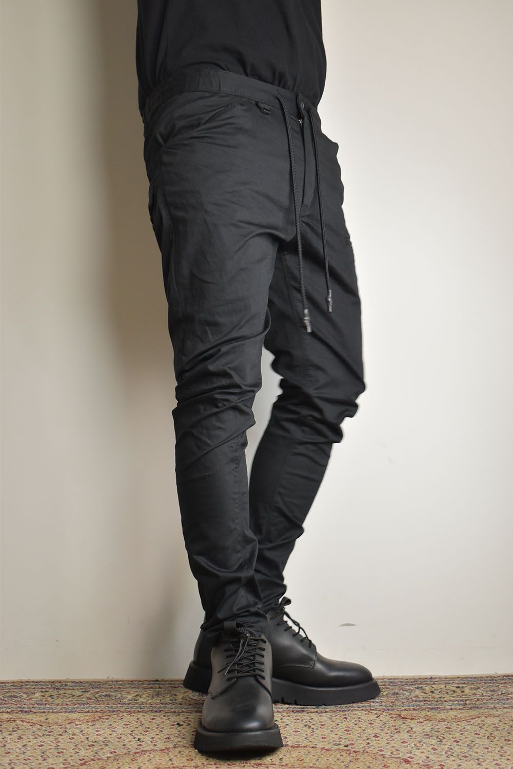 Slim Easy Pants"Black"/スリムイージーパンツ"ブラック"