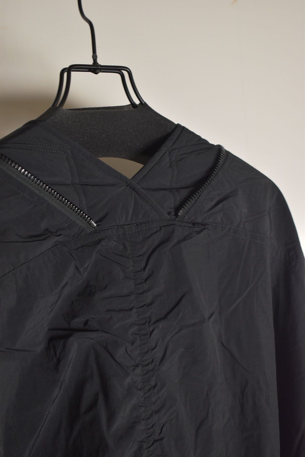 Over Sized Bomber Jacket"Black" / オーバーサイズボンバージャケット"ブラック"
