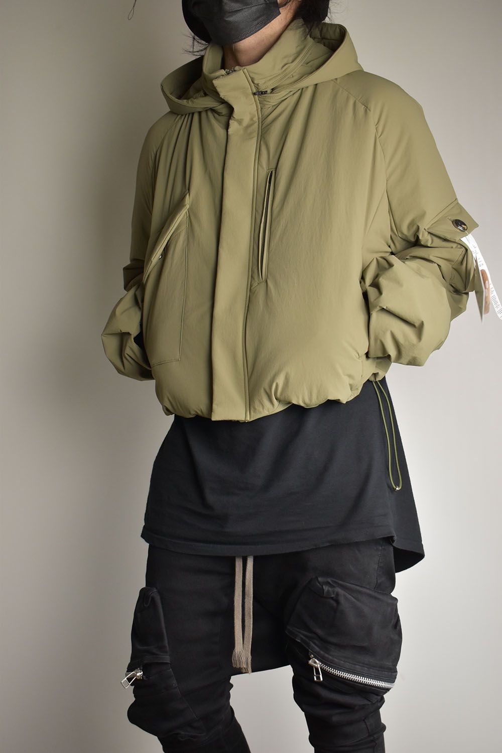 Padding Short Blouson"Olive" / パディングショートブルゾン"オリーブ"