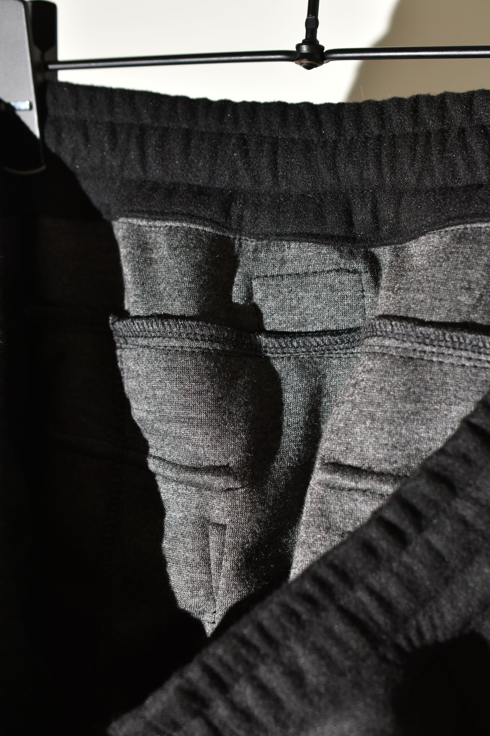 Knit Jersey Military Sarrouel Easy Pants"Black" / ニットジャージーミリタリーサルエルイージーパンツ"ブラック"