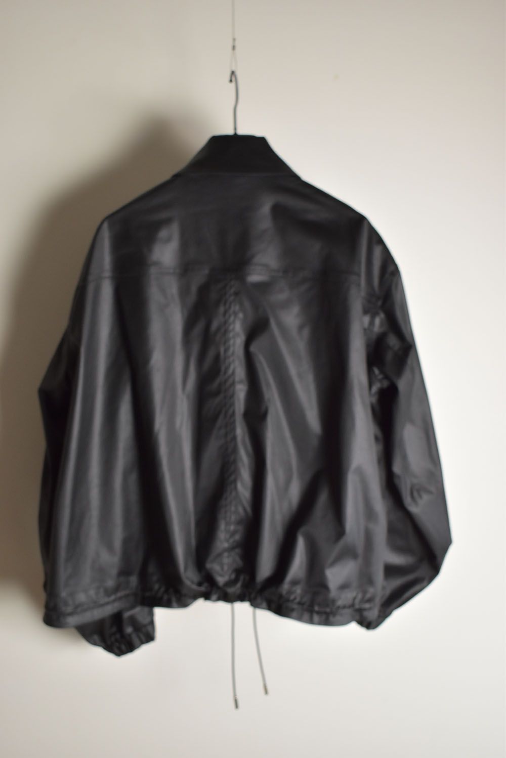 Fake Fake Leather Flight Jacket"Black"/フェイクフェイクレザーフライトジャケット"ブラック"