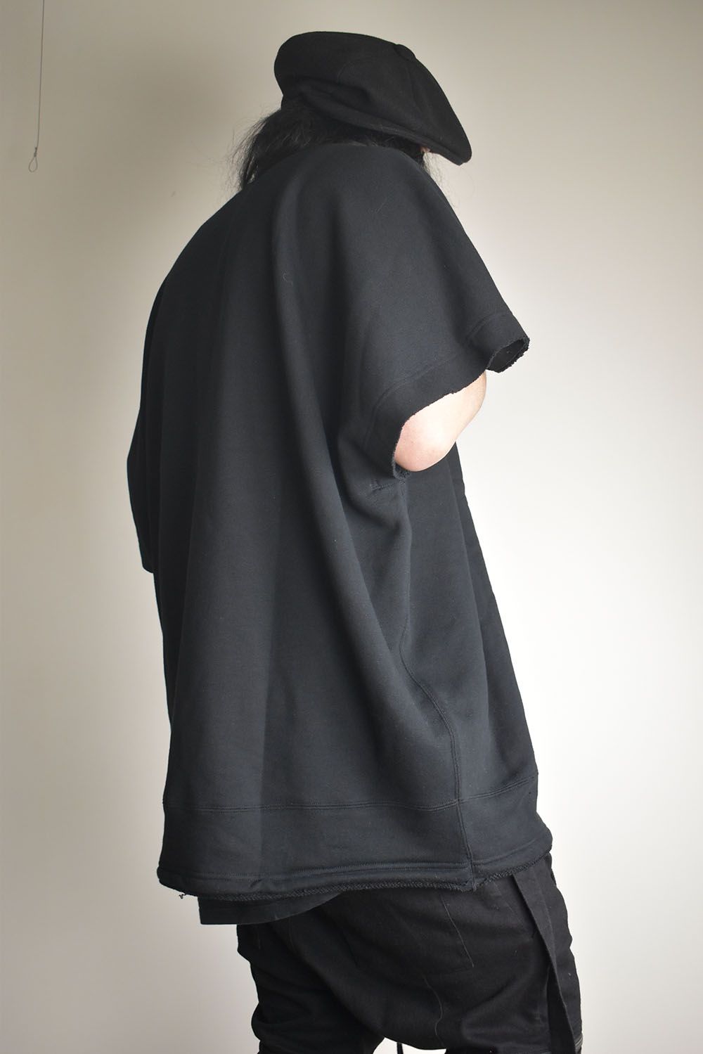 Sweat Oversize Pullover"Black" / スウェットオーバープルオーバー"ブラック"