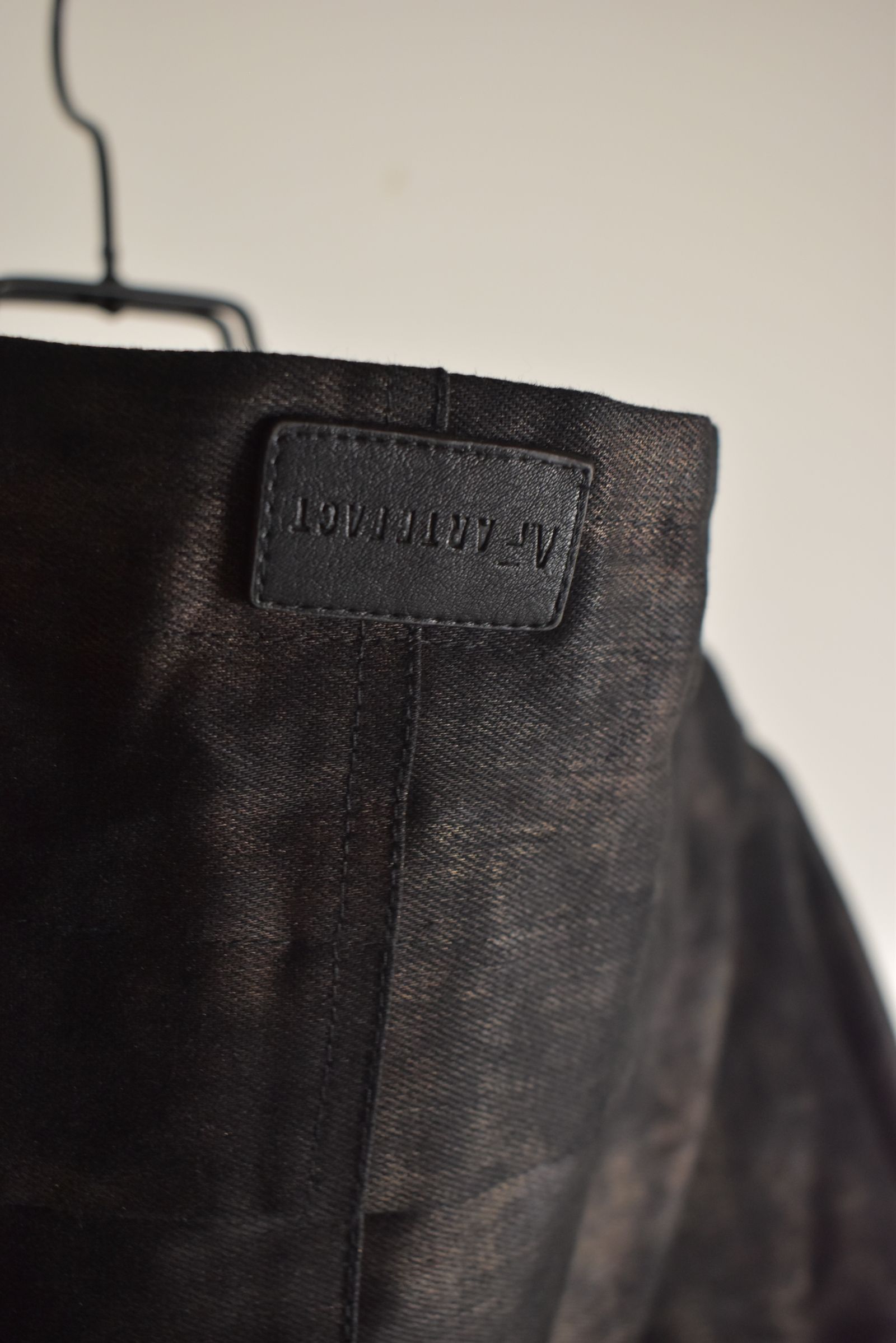Metal Steam Camouflage Hooded Blouson"Black × Brown" / メタルスチームカモフラージュ フーデッドブルゾン"ブラック×ブラウン"