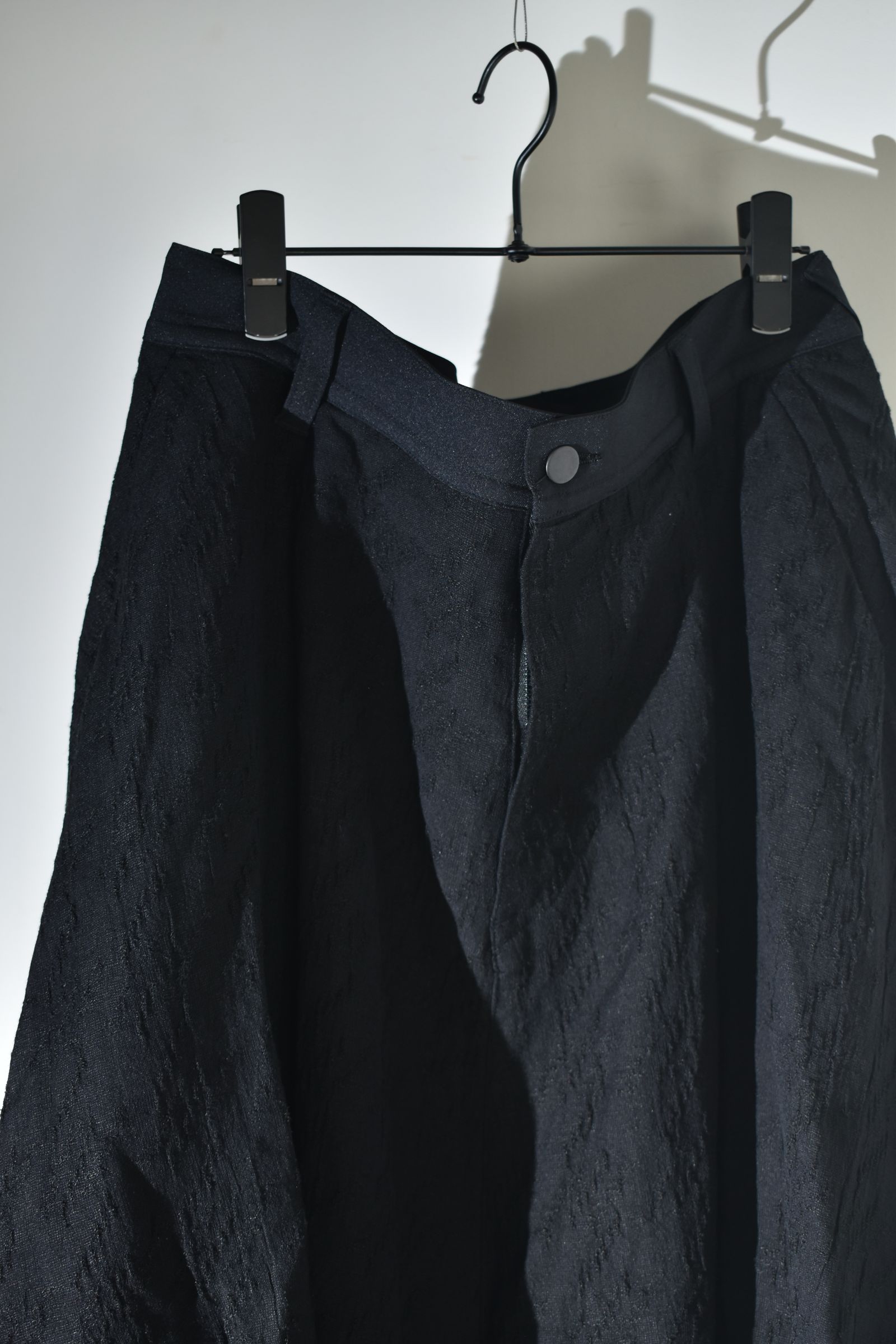 Layerd Wide Sarrouel"Black" /  レイヤードワイドサルエル"ブラック"
