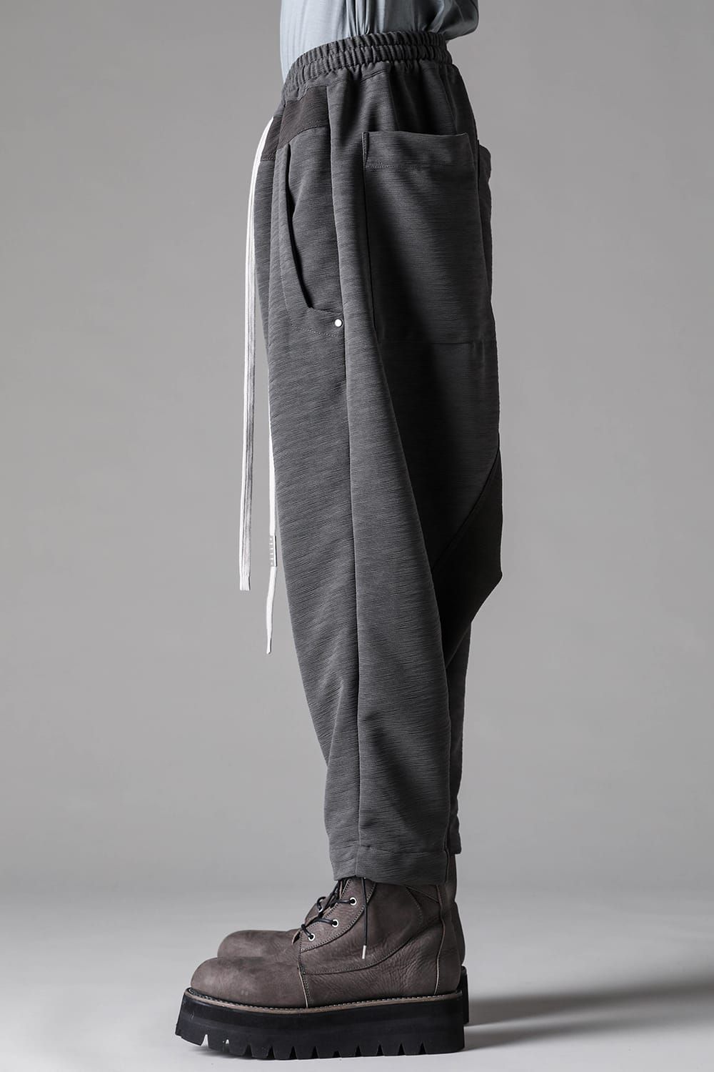 《2027SS先行予約》Sarrouel Esay Pants"Khaki" / サルエルイージーパンツ"カーキ"
