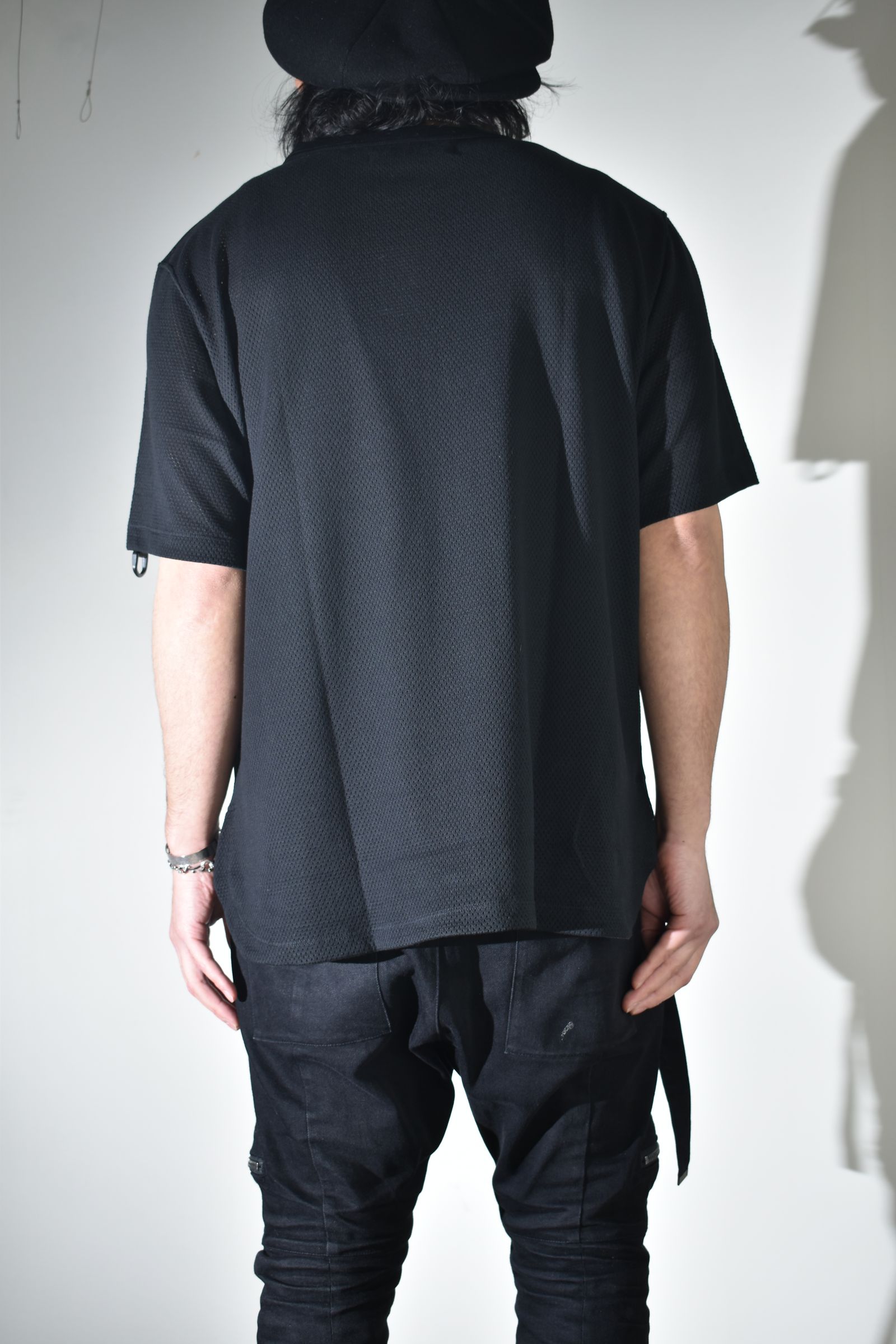 Suedy Short Sleeve Tee"Black" / スウェーディショートスリーブTee"ブラック"