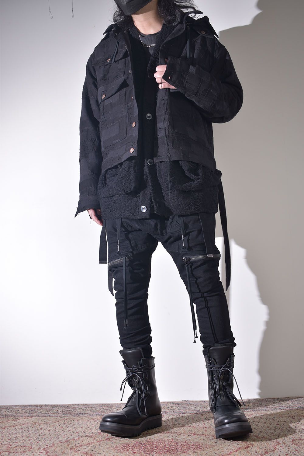 プラスカーディガンで冬仕様