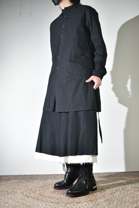 レイヤードで魅せるkujakuのハーフパンツ