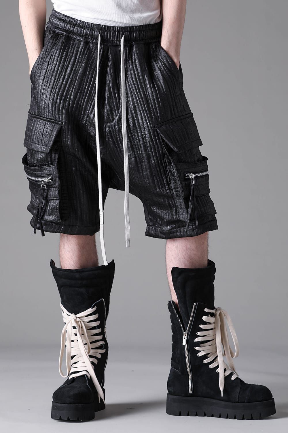 《2026AW先行予約》Sarrouel Shorts"Black" / サルエルショーツ"ブラック"