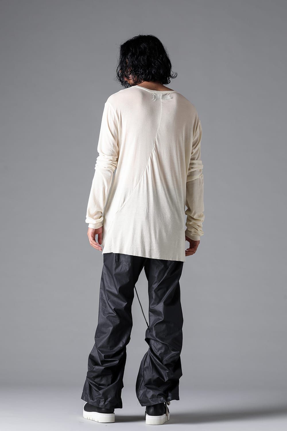 《2026SS先行予約》Gauze Jersey Long Sleeve"Black / Cream /White /Stone /Brown" / ガーゼジャージーロングスリーブ"ブラック/クリーム/ホワイト/ストーン/ブラウン"