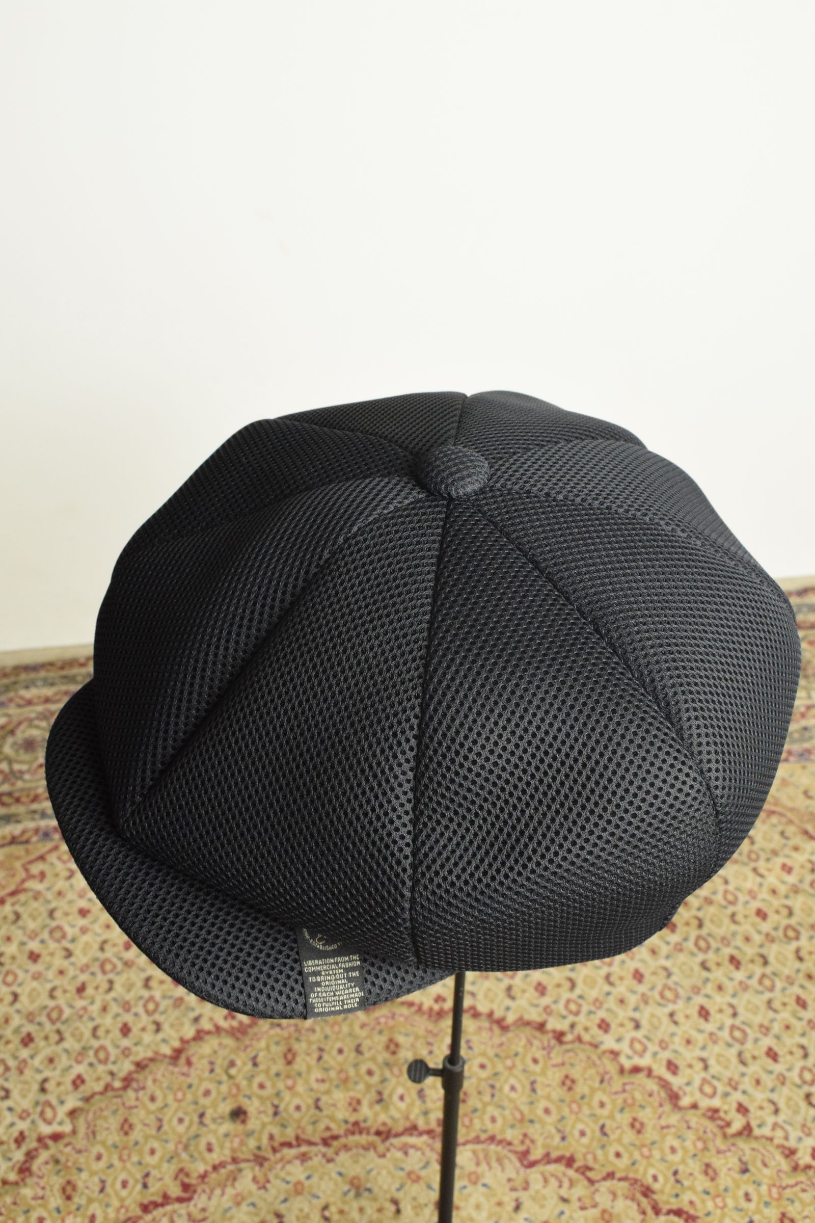 Meash Casquette 90`s"Black" / メッシュキャスケット"ブラック"