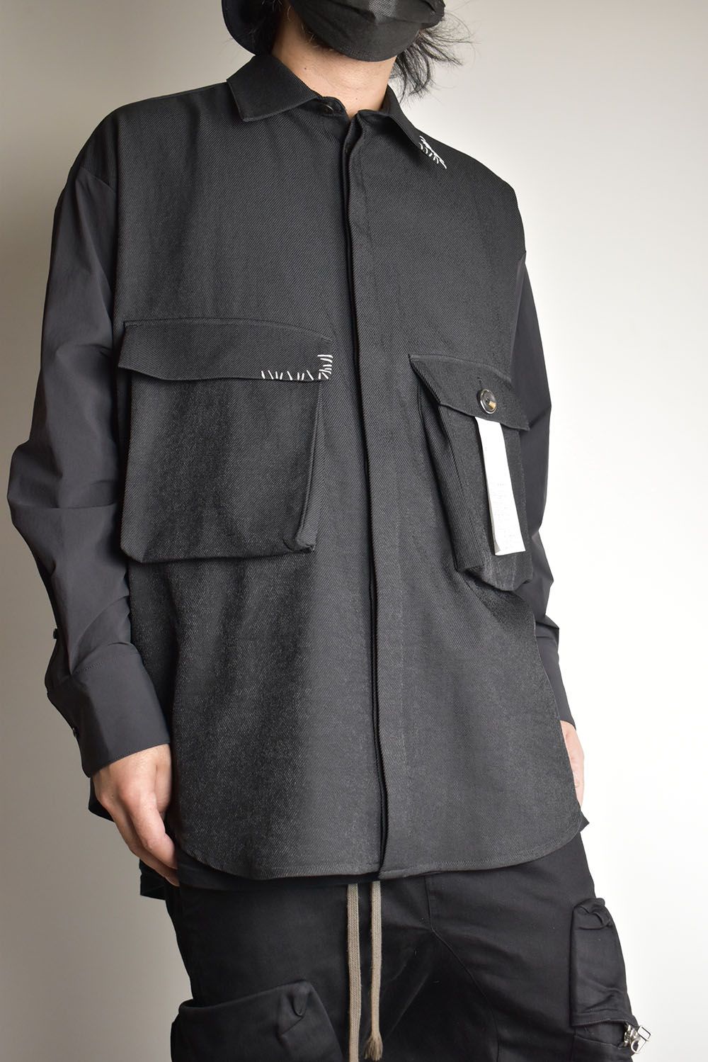 Shirts Jacket"Black"/シャツジャケット"ブラック"