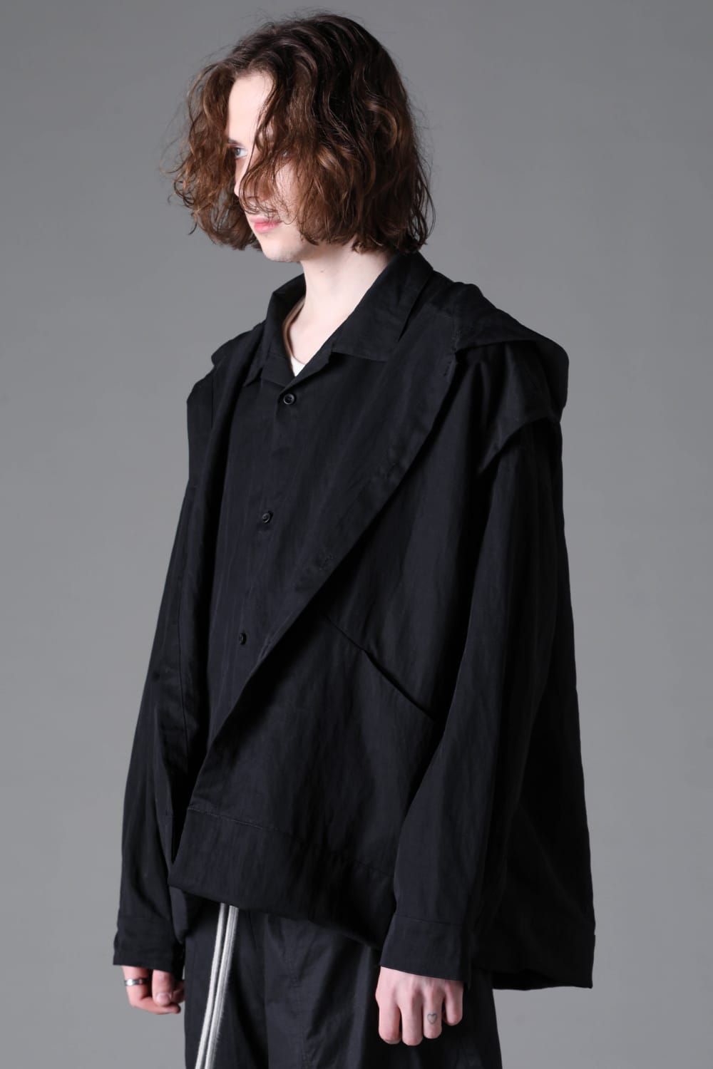 《2026AW先行予約》Layered Shirts"Black" / レイヤードシャツ"ブラック"