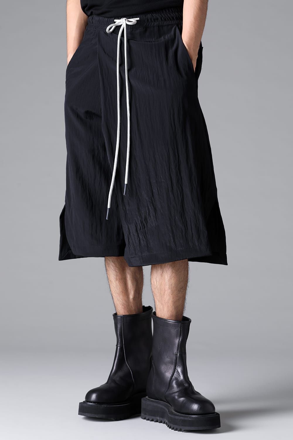 《2026SS先行予約》Skirt Shorts"Black / Cream" /スカートショーツ"ブラック/クリーム"