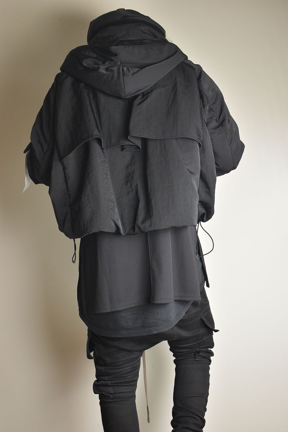 Padding Short Blouson"Black" / パディングショートブルゾン"ブラック"