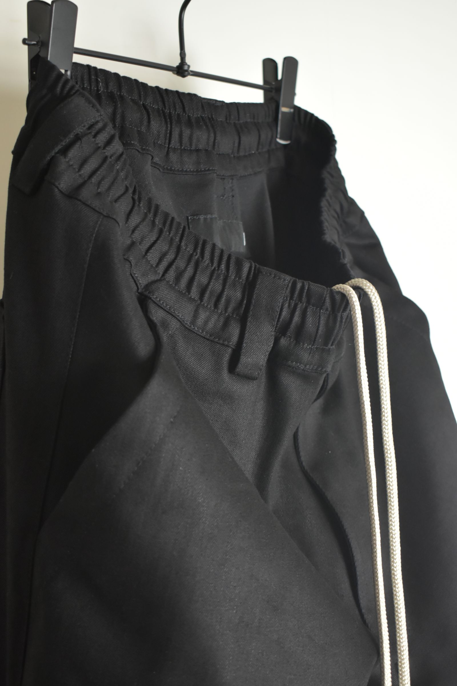 Boots Cut Tuck Pants"Black" / ブーツカットタックパンツ"ブラック"