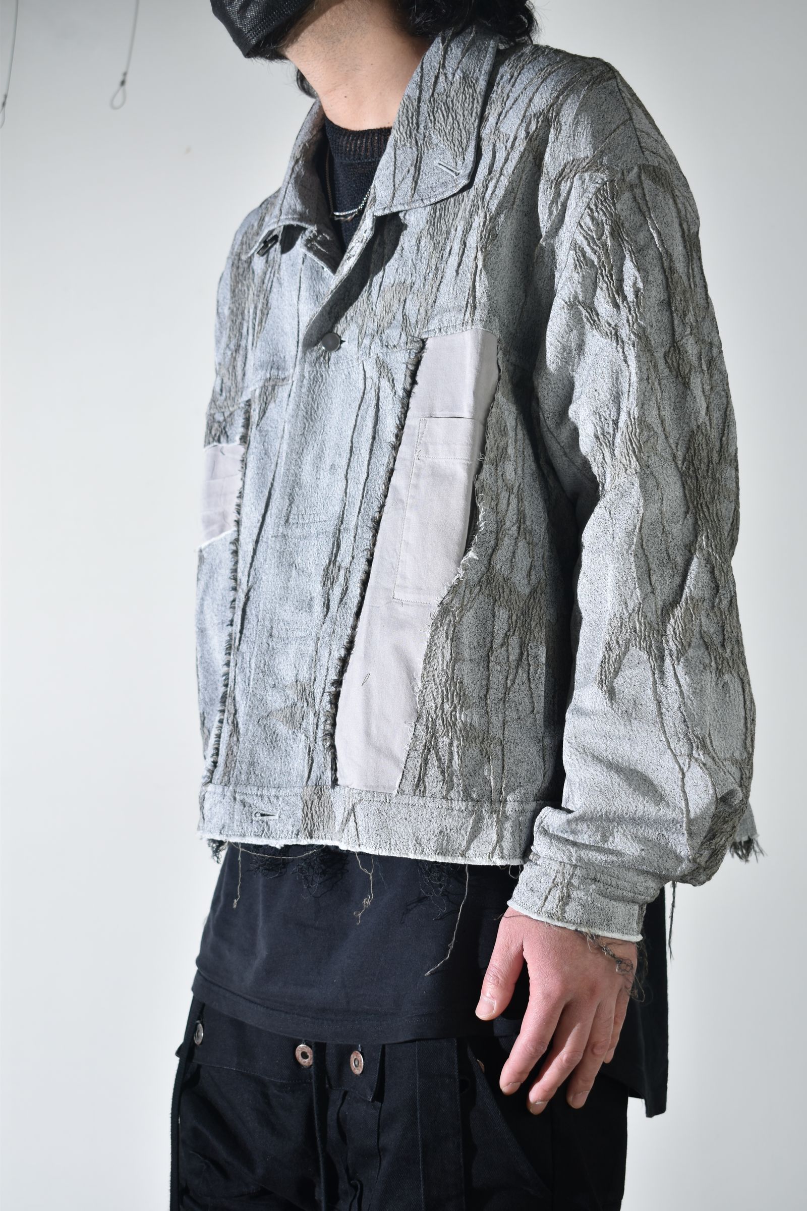 Carpenter Jacket "Ivy×Concrete" / カーペンタージャケット"アイボリー×コンクリート"