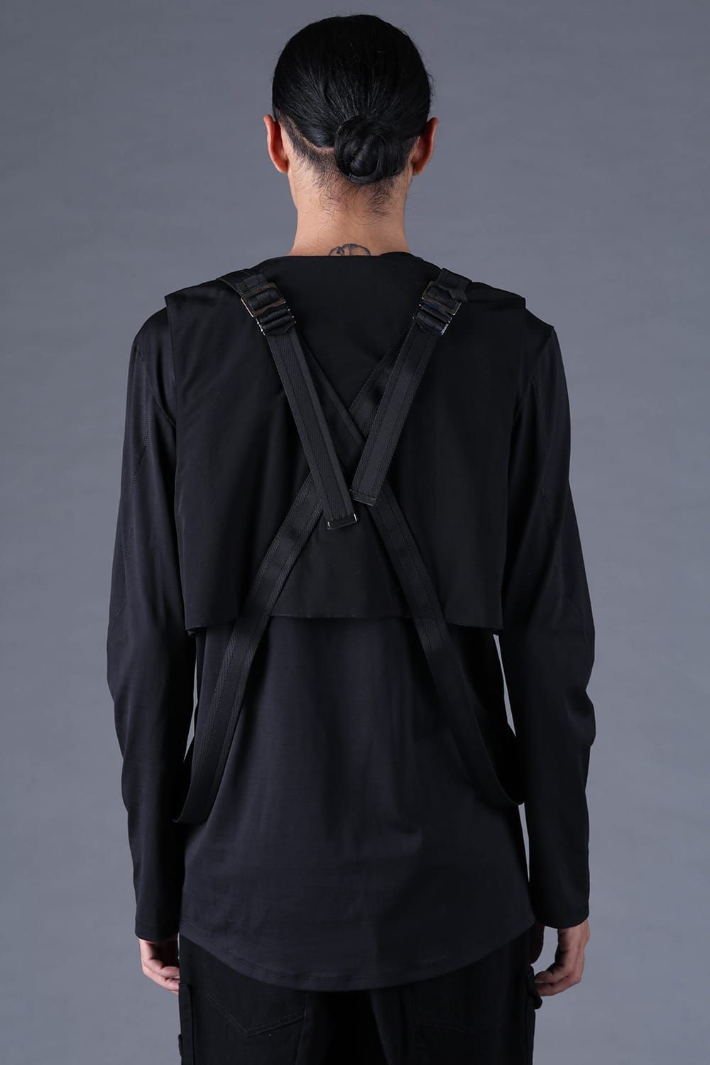 《2027SS先行予約分》Cupra Twill Vest"Black" / キュプラツイルベスト"ブラック"