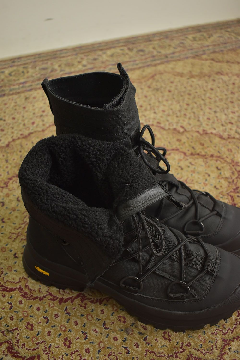 High Cut Sneaker "Black" / ハイカットスニーカー"ブラック"