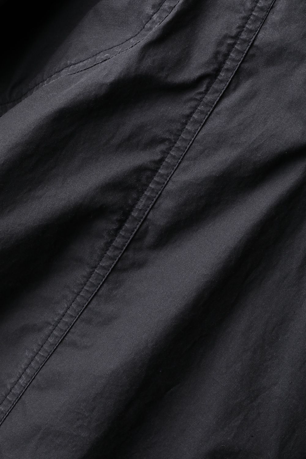 《2027SS先行予約分》Pigment-Coated Rider's Coach Jacket"Black" / 顔料コーティングライダースコーチジャケット"ブラック"