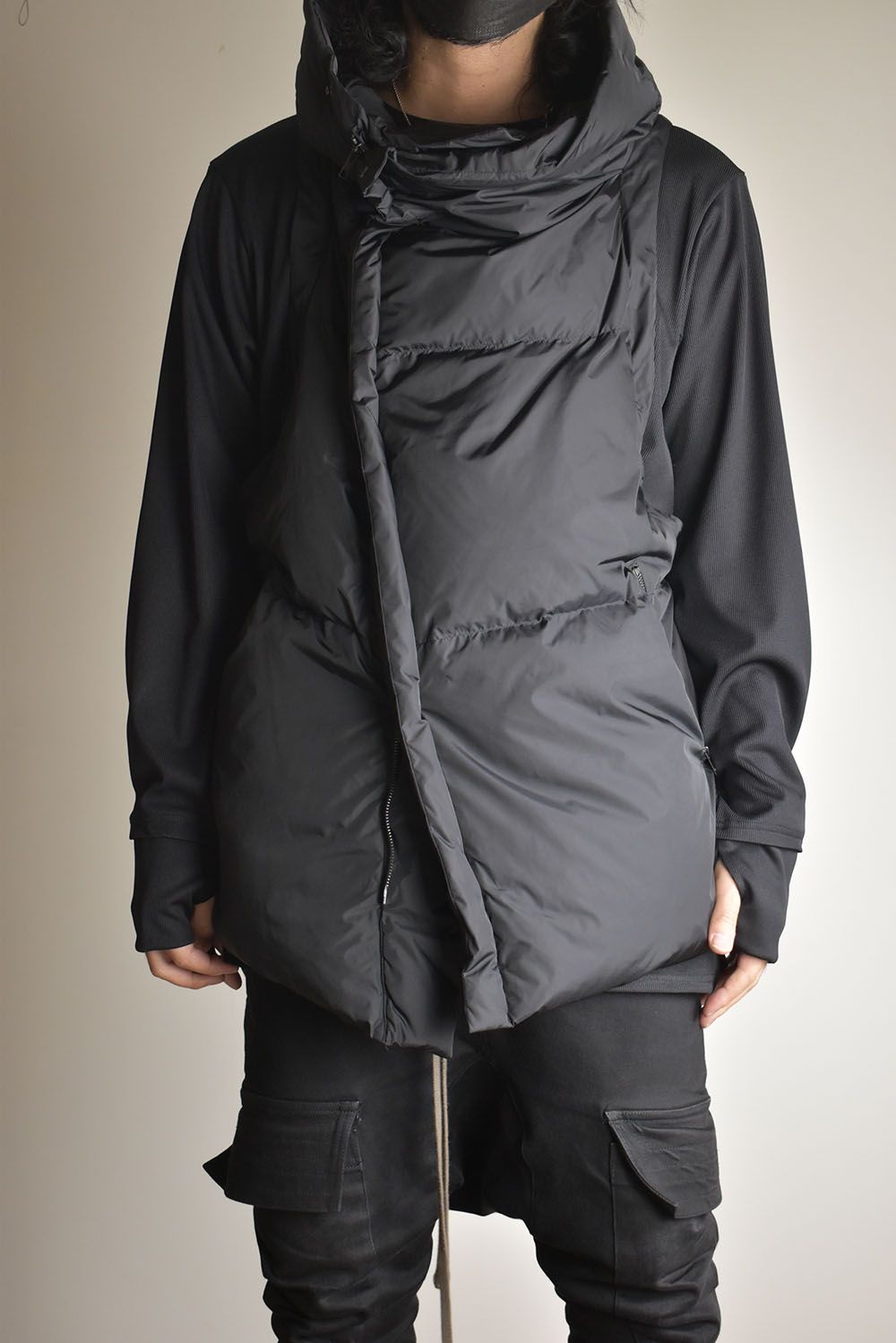 Detachable Sleeve Down Jacket"Black" / デタッチャブルスリーブダウンジャケット"ブラック"