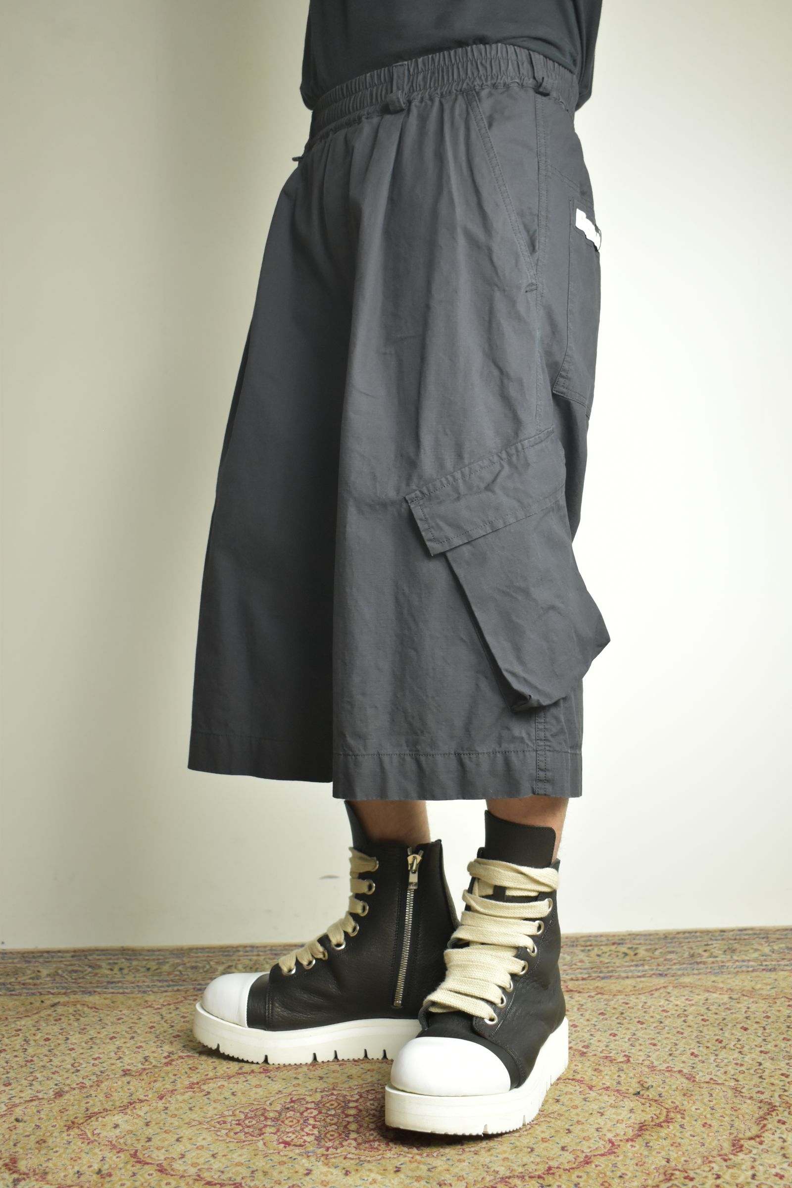 Rip Stop Chicano Cargo Pants"Black" / リップストップチカーノパンツ"ブラック"