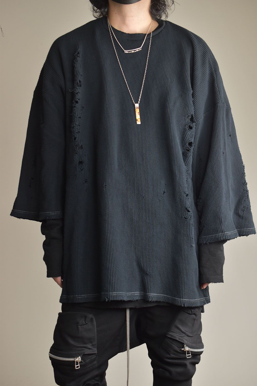 A.F ARTEFACT - Damage Layered Pullover