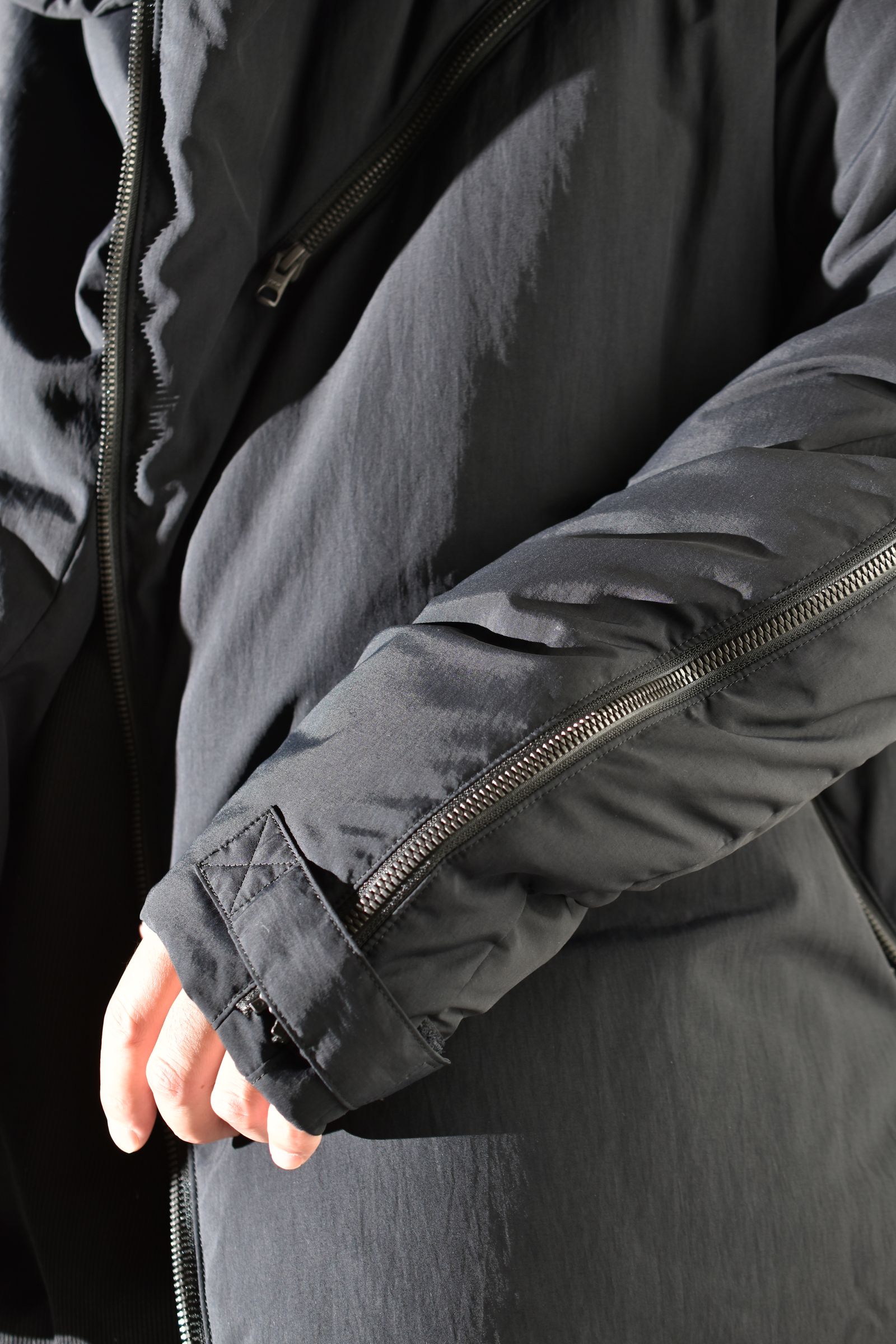 Multi Zip Down Parka Jacket (with Vest)"Black" / マルチジップダウンパーカージャケット(ベスト付き)"ブラック"