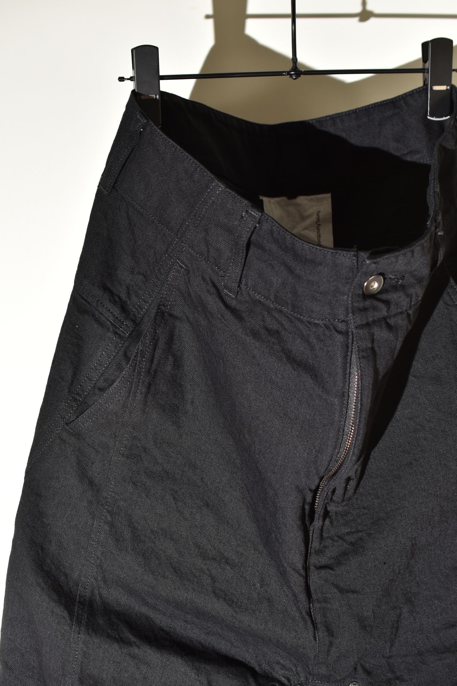 Sarrouel Denim Pants "Black" / サルエルデニムパンツ "ブラック"