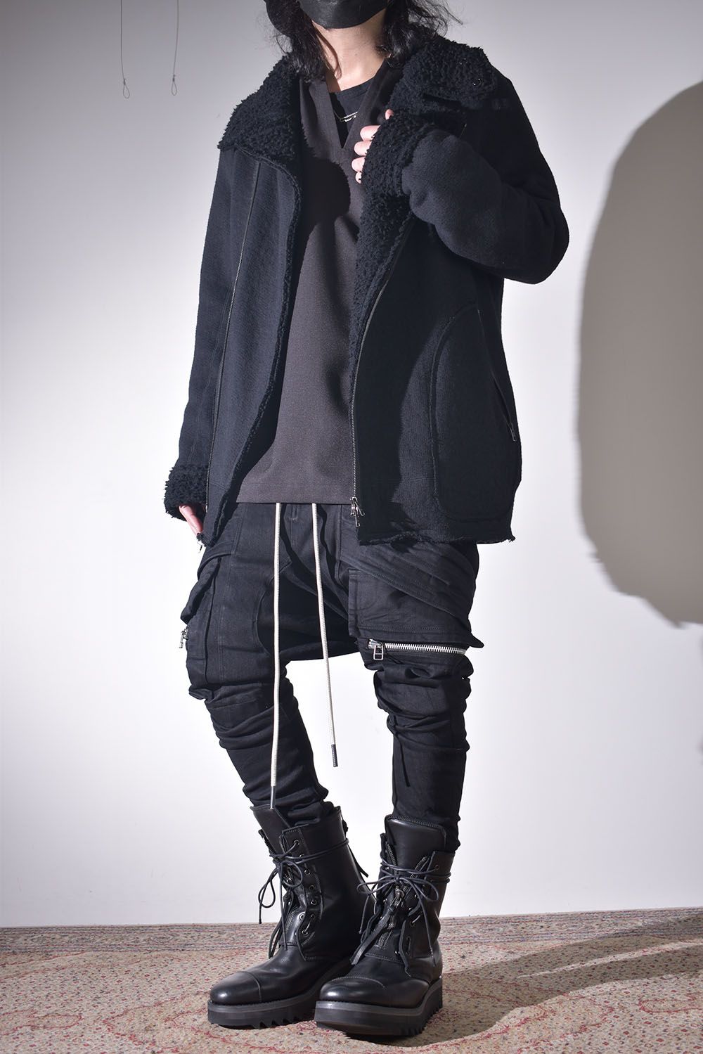 ライトな着心地で暖かく