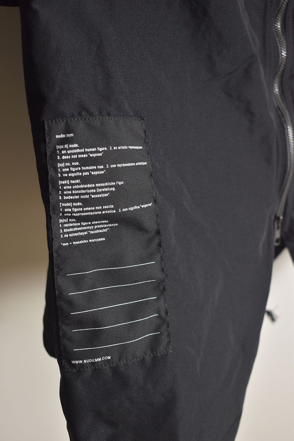 Multi Zip Military Parka Coat"Black" / マルチジップミリタリーパーカーコート"ブラック"