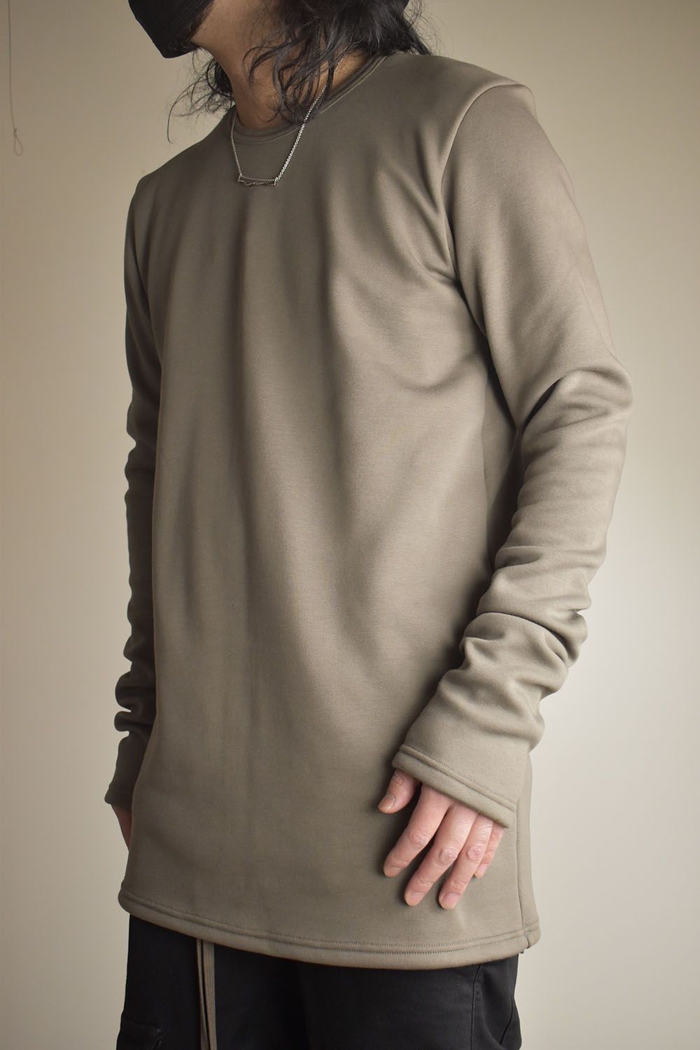 Bomber Heat Crew Neck Top"Grey" / ボンバーヒートクルーネックトップ"グレー"