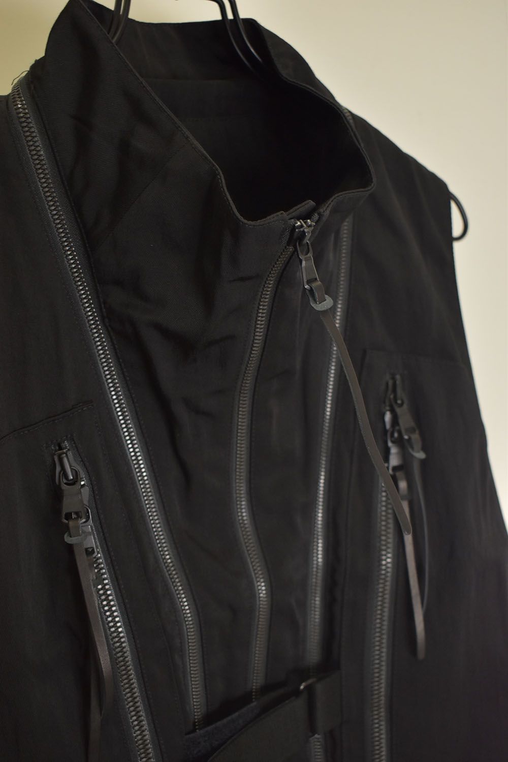 Nylon Wool Twill Tactical Vest"Black" / ナイロンウールツイルタクティカルベスト"ブラック"