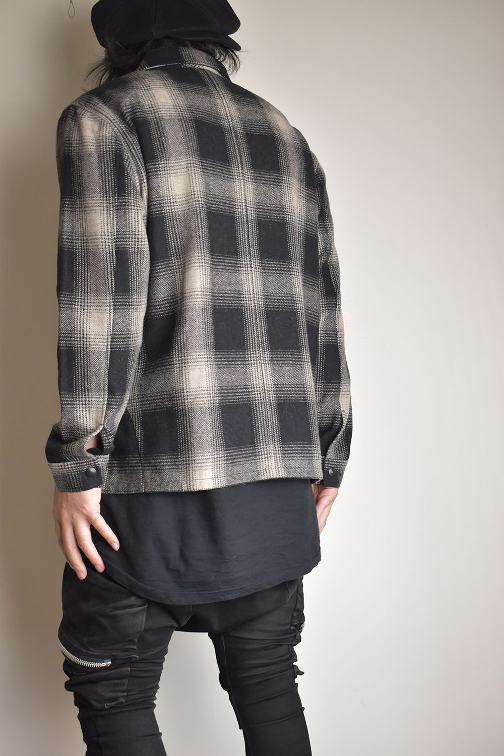 Flannel Shirts"Mix Black"/フランネルシャツ"ミックスブラック"