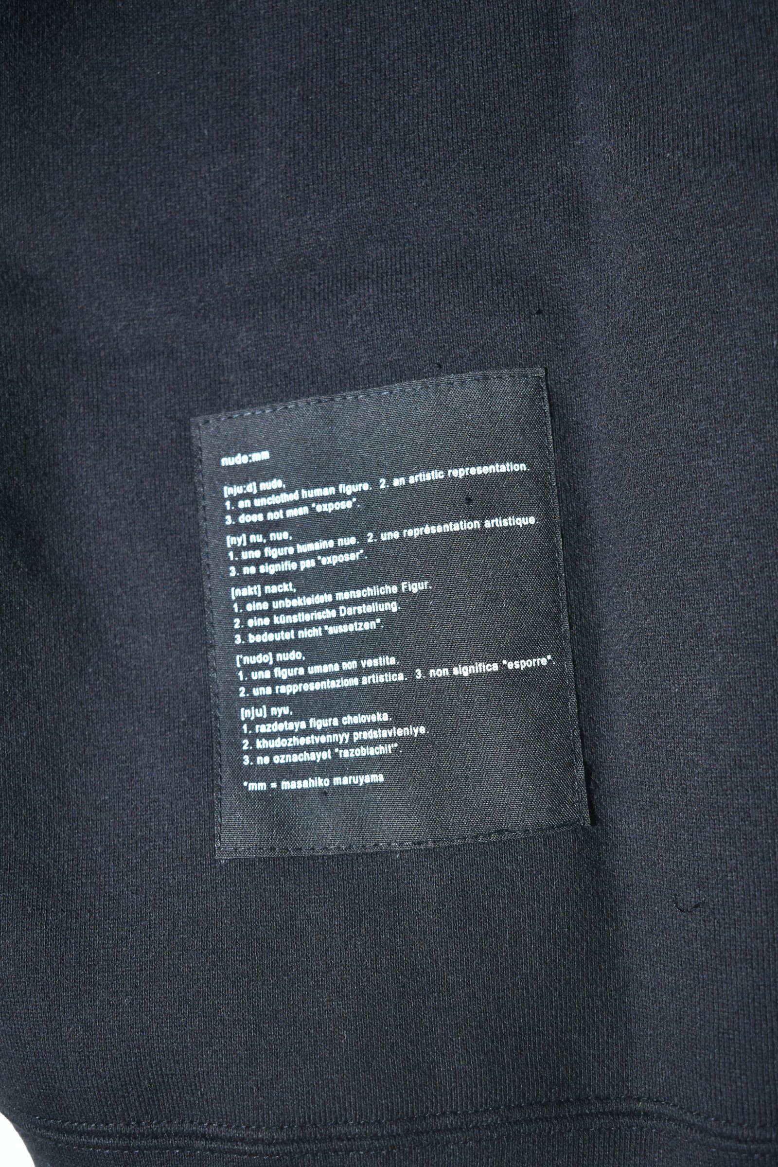 Over Size Sleeve Less Zip Up Parker"Black" / オーバーサイズスリーブレスジップアップパーカー"ブラック"