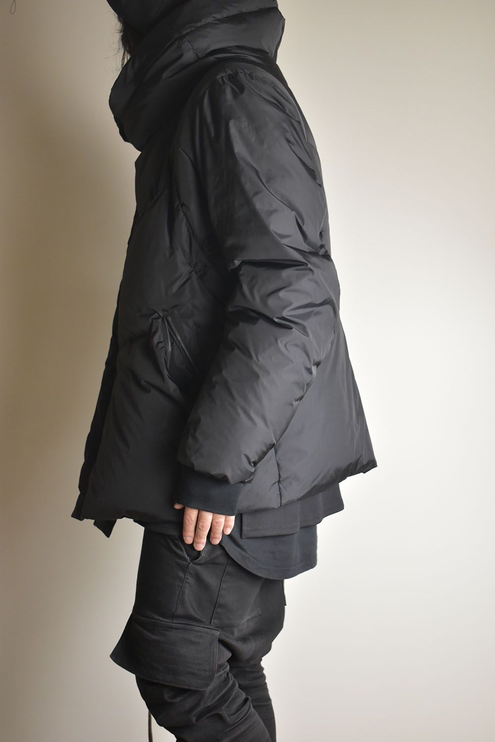 Detachable Sleeve Down Jacket"Black" / デタッチャブルスリーブダウンジャケット"ブラック"