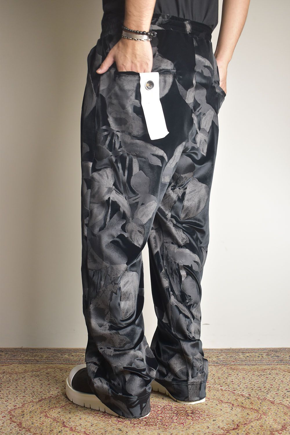 Tuck Easy Pants"Black" / タックイージーパンツ"ブラック"
