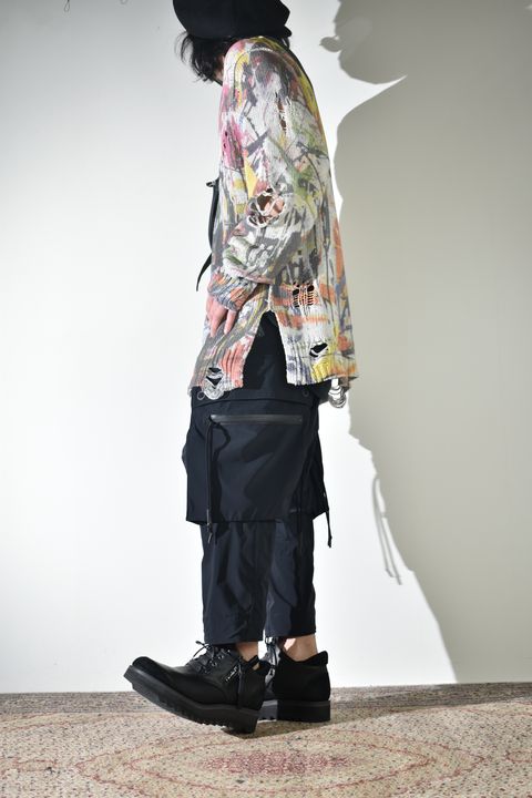 テクニカルなカーゴパンツ