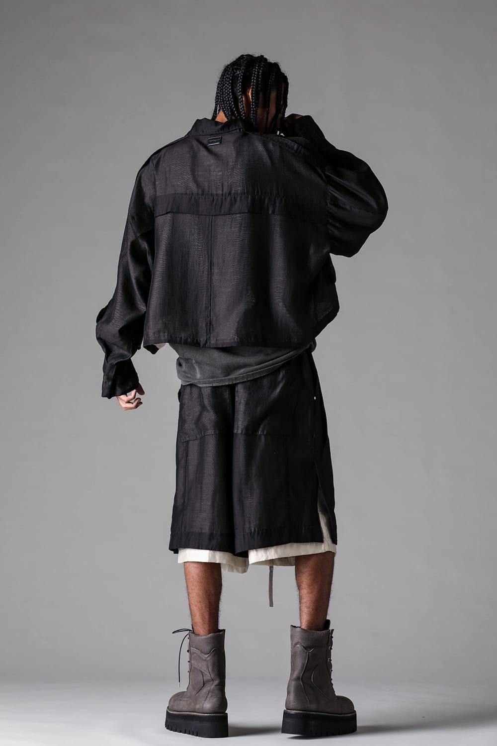 《2027SS先行予約》Stand Collar Blouson"Black" / スタンドカラーブルゾン"ブラック"