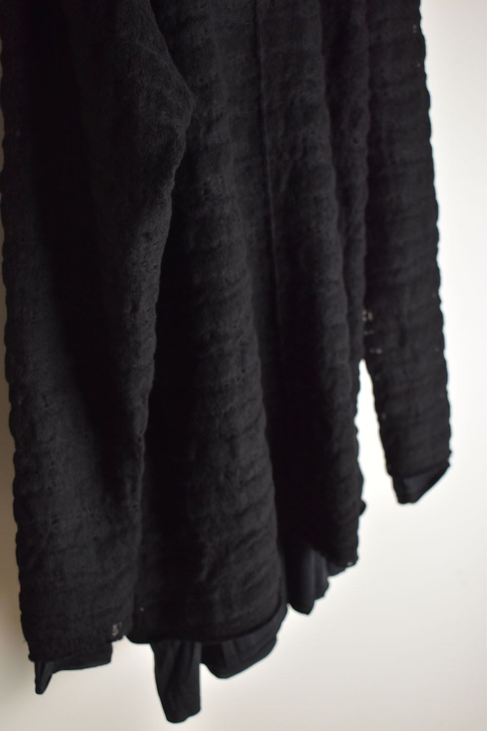 OVERSIZED LAYERED LONG SLEEVE T SHIRT"Black"/オーバーサイズドレイヤードロングスリーブTee"ブラック"