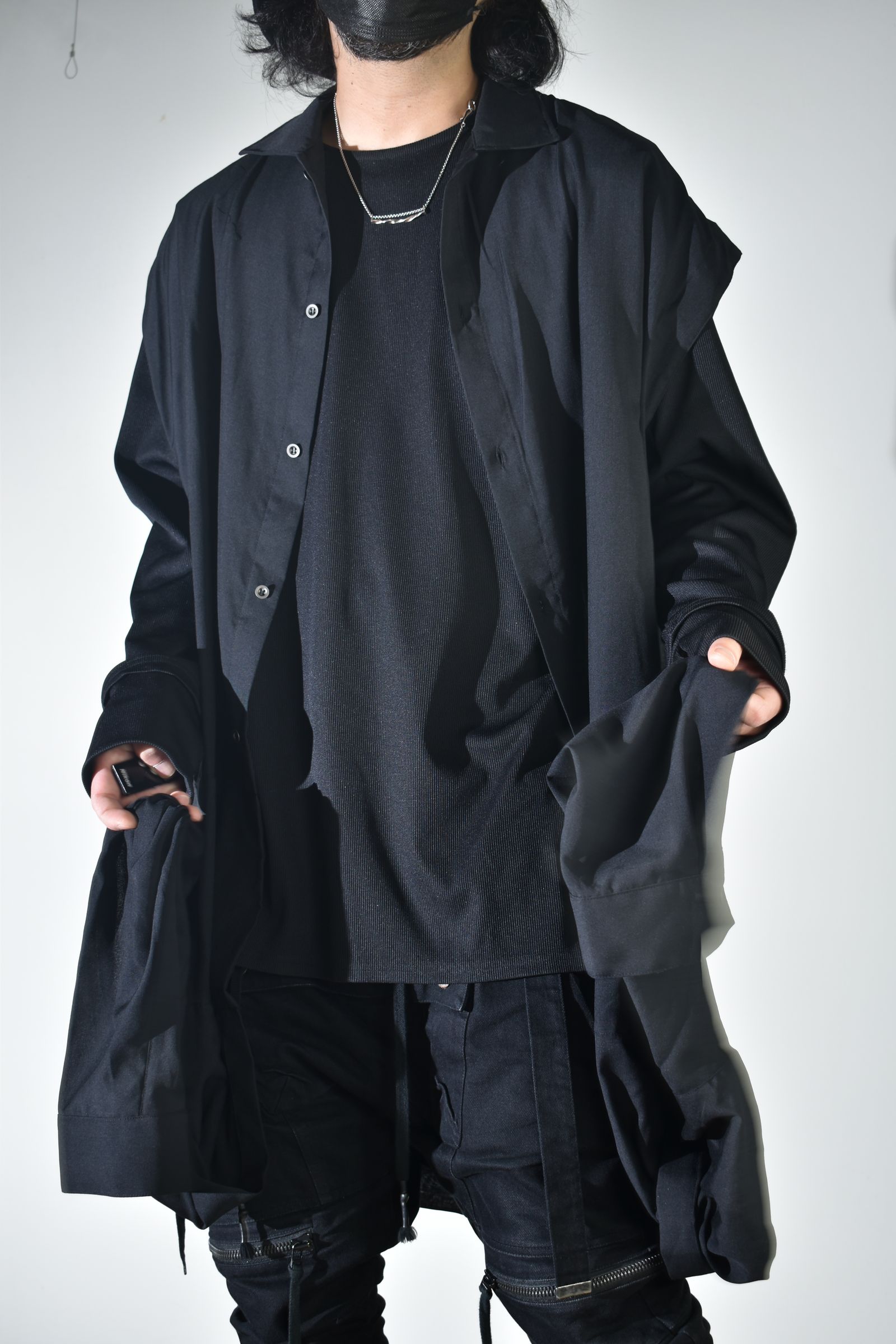 Coalesce Shirts"Black " / コウアレスシャツ"ブラック"
