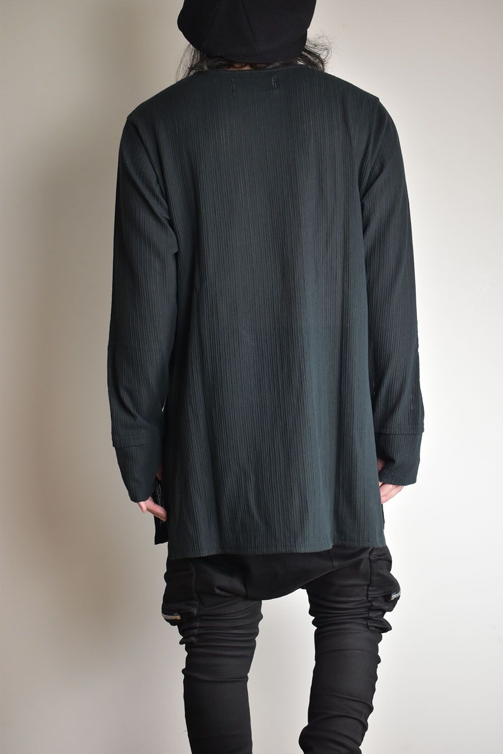 Base Layer Round Neck"Black"/ベースレイヤーラウンドネック"ブラック"