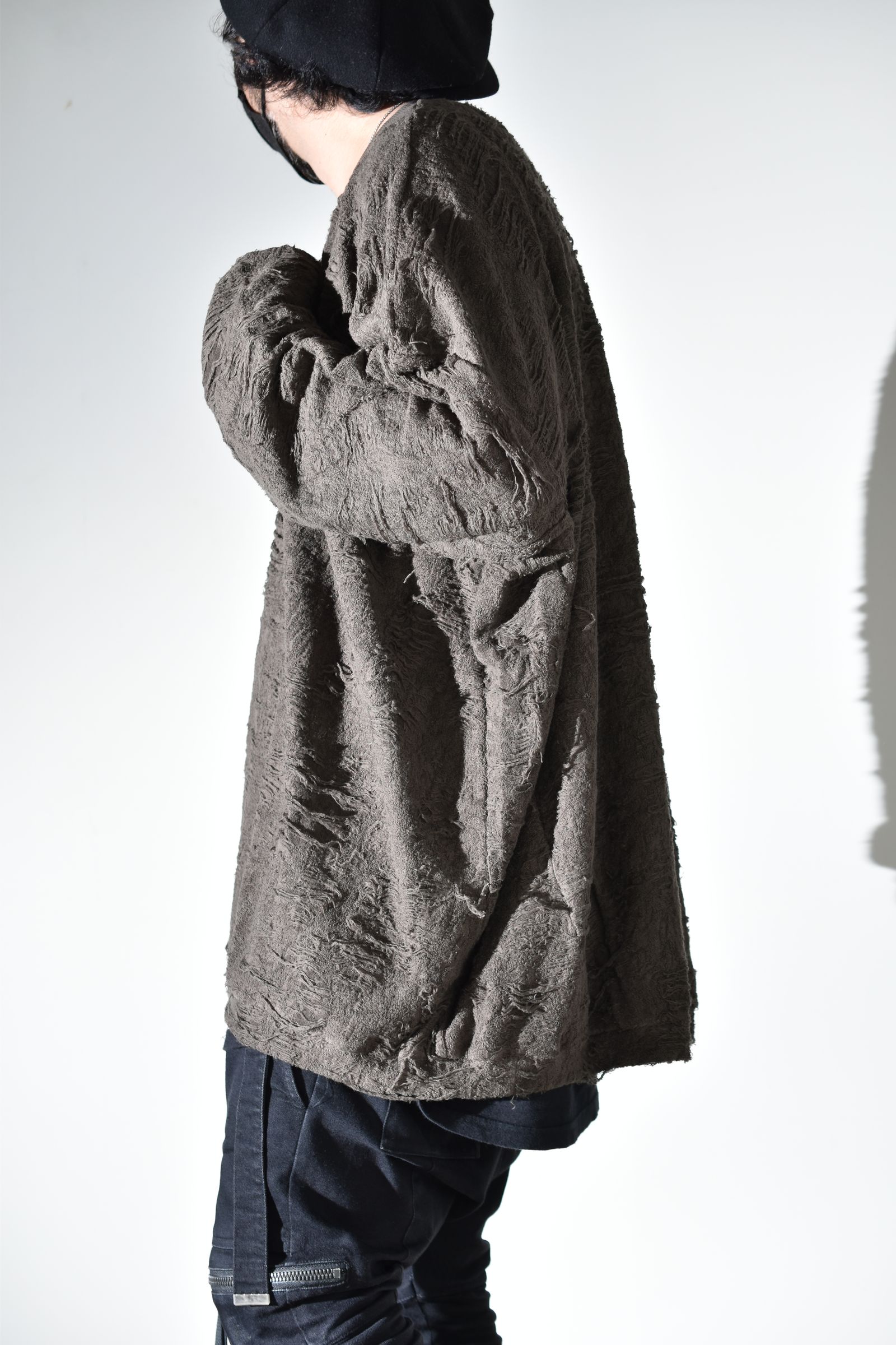 Extreme Over Sized Pullover"Khaki " / エクストリームオーバーサイズプルオーバー"カーキ"