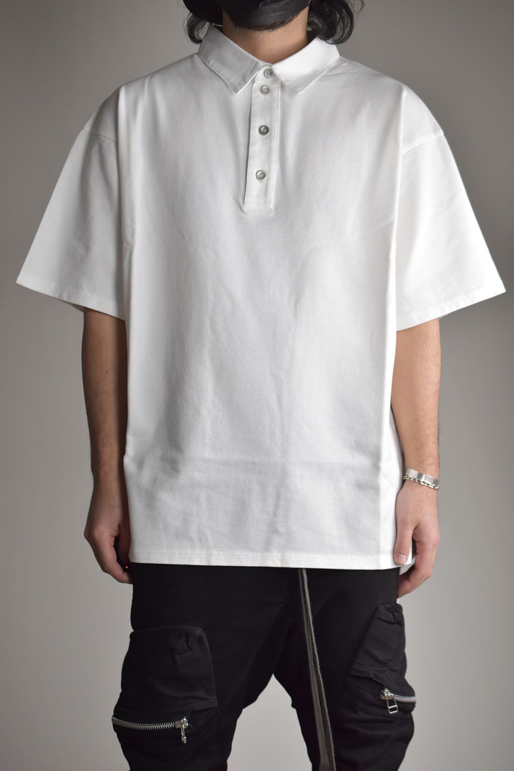 Polo Shirts"White"/ポロシャツ"ホワイト"