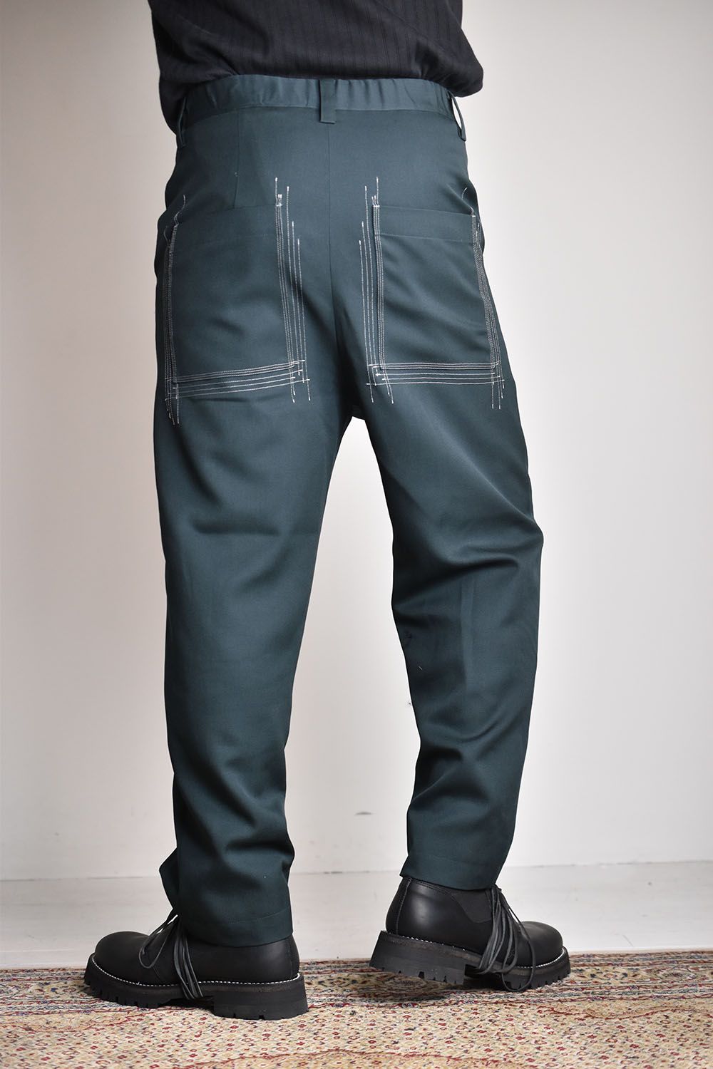 LC1 Trace Tapered Trousers"Green"/トレーステーパードトラウザーズ"グリーン"