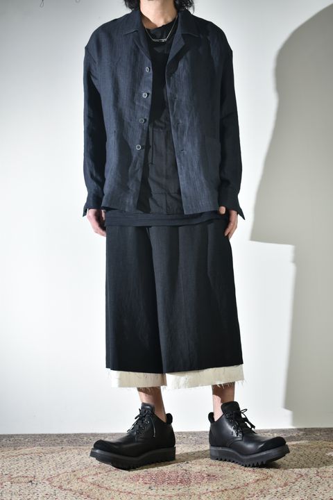 ラフな着方もあり