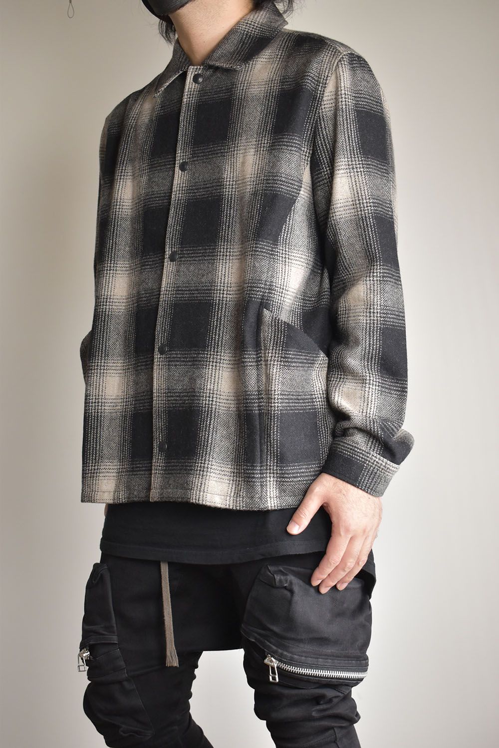 Flannel Shirts"Mix Black"/フランネルシャツ"ミックスブラック"