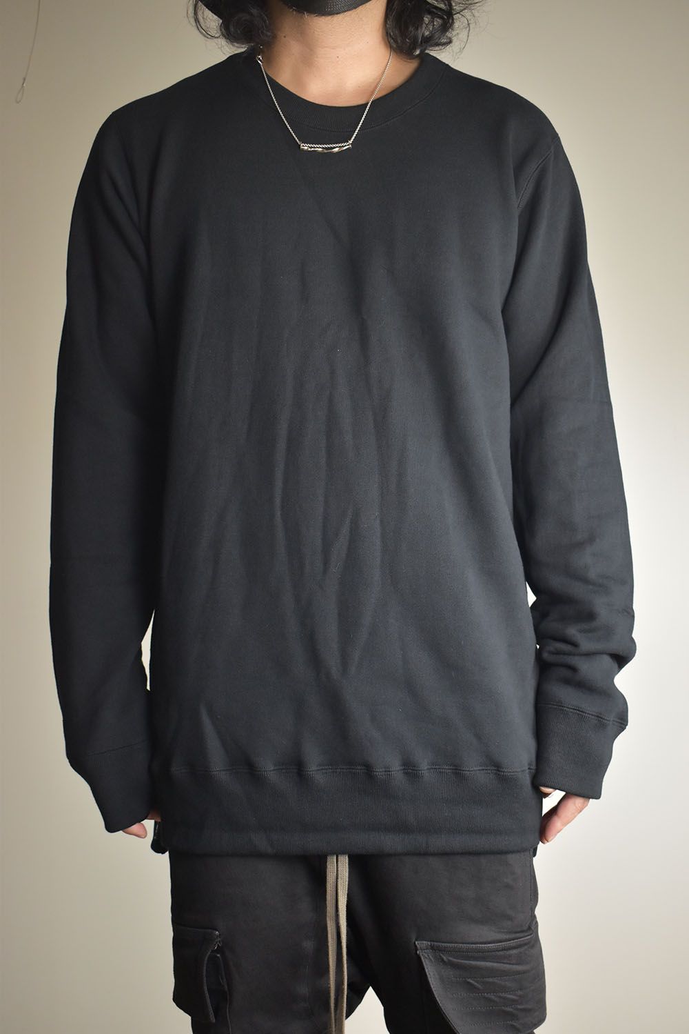 Over Sized Pullover"Black" / オーバーサイズプルオーバー"ブラック"