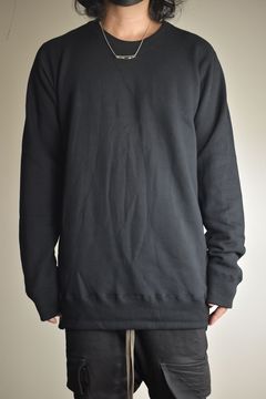 Over Sized Pullover"Black" / オーバーサイズプルオーバー"ブラック"